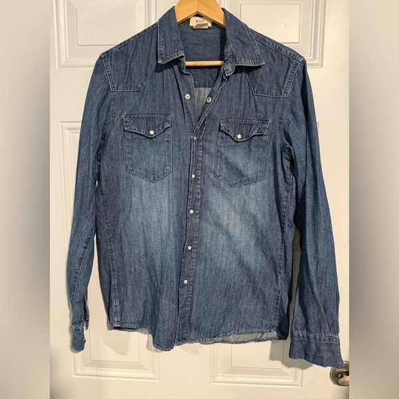 H&M Other - H&M Denim Blue Men's Shirt